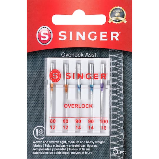 SINGER® Overlock Machine Needles, 5ct.